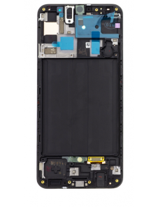 LCD-display + Touch Unit Samsung Galaxy A50 A505 - Svart (Service Pack)
