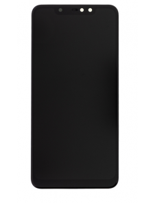 LCD-display + Touch Unit + Framsida för Xiaomi Redmi Note 6 Pro - Svart (Service Pack)