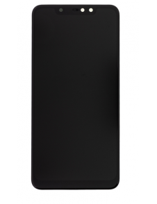 LCD-display + Touch Unit + Framsida för Xiaomi Redmi Note 6 Pro - Svart (Service Pack)
