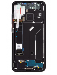 LCD-display + Touch Unit + Framsida för Xiaomi Mi 8 - Svart (Service Pack)