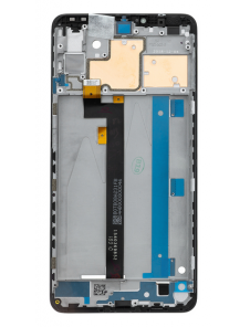 LCD-display + Touch Unit + Framsida för Xiaomi Mi Max 3 - Svart (Service Pack)