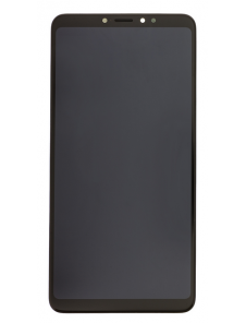 LCD-display + Touch Unit + Framsida för Xiaomi Mi Max 3 - Svart (Service Pack)