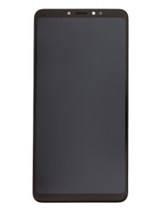 LCD-display + Touch Unit + Framsida för Xiaomi Mi Max 3 - Svart (Service Pack)