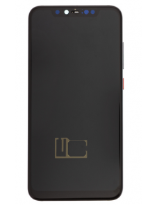 LCD-skärm + beröringsenhet + framlucka för Xiaomi Mi 8 Pro - Djupplint (Service Pack)