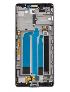 LCD-display + Touch Unit + Framsida Sony Xperia L3  I4312 - Svart silver (Service Pack)