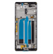 LCD-display + Touch Unit + Framsida Sony Xperia L3  I4312 - Svart silver (Service Pack)