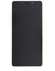 LCD-skärm + beröringsenhet + framsida Sony Xperia L3 I4312 - Svartguld (Service Pack)