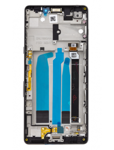 LCD-skärm Touch Unit Front Cover Sony I4312 Xperia L3 - Svart (Service Pack)