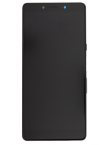 LCD-skärm Touch Unit Front Cover Sony I4312 Xperia L3 - Svart (Service Pack)