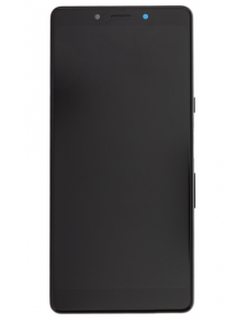 LCD-skärm Touch Unit Front Cover Sony I4312 Xperia L3 - Svart (Service Pack)