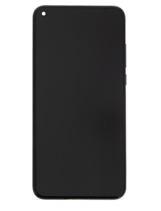 LCD-display + Touch Unit + Framsida Honor View 20 - Svart (Service Pack)