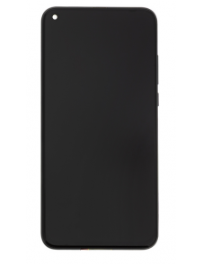 LCD-display + Touch Unit + Framsida Honor View 20 - Svart (Service Pack)