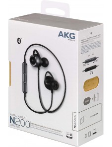 Official Samsung N200 AKG Stereo Bluetooth HF Hörlurar GP-N200HAHHFAA - Svart