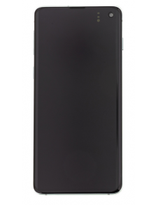 LCD-skärm + Touch Unit Samsung Galaxy S10 G973 - Grön (Service Pack)