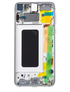 LCD-skärm + Touch Unit Samsung Galaxy S10e G970 - Vit (Service Pack)