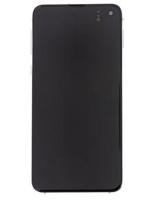 LCD-skärm + Touch Unit Samsung Galaxy S10e G970 - Vit (Service Pack)