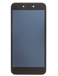 LCD-skärm + beröringsenhet + framsida för Xiaomi Redmi GO - Svart