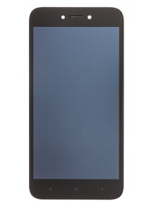 LCD-skärm + beröringsenhet + framsida för Xiaomi Redmi GO - Svart