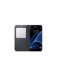 Samsung EF-CG930PBE S-View Case Vikbart Fodral Till Samsung Galaxy S7 - Svart