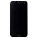 LCD-skärm + beröringsenhet + framsida Huawei Y7 2019 - Svart