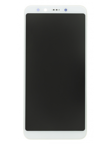 LCD-display + Touch Unit + Framsida för Xiaomi Mi A2 - Vit