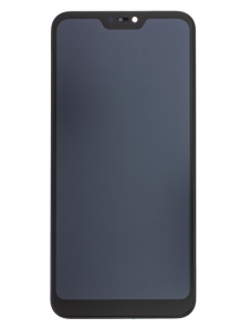 LCD-display + Touch Unit + Framsida för Xiaomi Mi A2 Lite - Svart