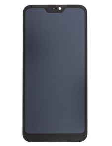 LCD-display + Touch Unit + Framsida för Xiaomi Mi A2 Lite - Svart