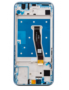 LCD-display + beröringsenhet + framsida Huawei P Smart 2019 - Blå
