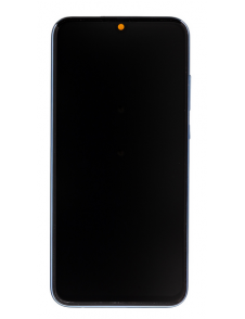 LCD-display + beröringsenhet + framsida Huawei P Smart 2019 - Blå