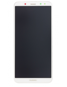LCD-display + Touch Unit + Framsida Huawei Mate 10 Lite - Vit