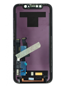 LCD-display + Touch Unit iPhone XR - Svart Klass A