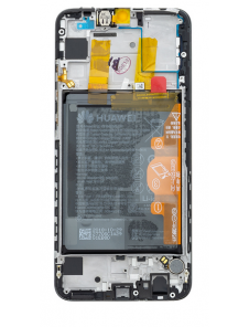 LCD-display + Touch Unit Huawei P Smart 2019  - Svart (Service Pack)