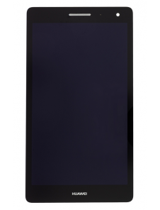 LCD-skärm + beröringsenhet + framsida Huawei Mediapad T3 7 3G - BG2-W09 - Svart (Service Pack)
