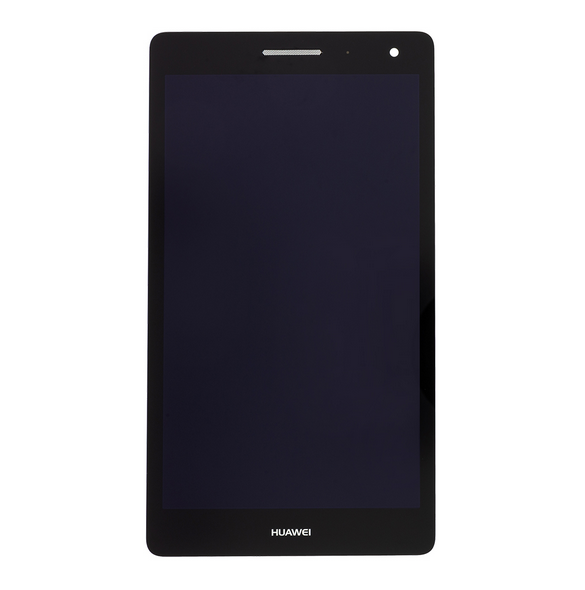 LCD-skärm + beröringsenhet + framsida Huawei Mediapad T3 7 3G - BG2-W09 - Svart (Service Pack)