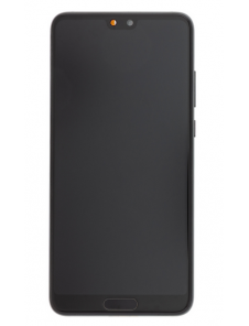LCD-display + Touch Unit + Framsida Huawei P20 - Svart