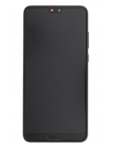 LCD-display + Touch Unit + Framsida Huawei P20 - Svart