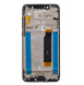 Touch Unit + LCD-display + Front Cover Nokia 5.1 Plus - Svart (Service Pack)