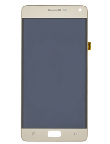 LCD-display + Touch Unit + Framsida Lenovo P1 / P1 Pro - Guld