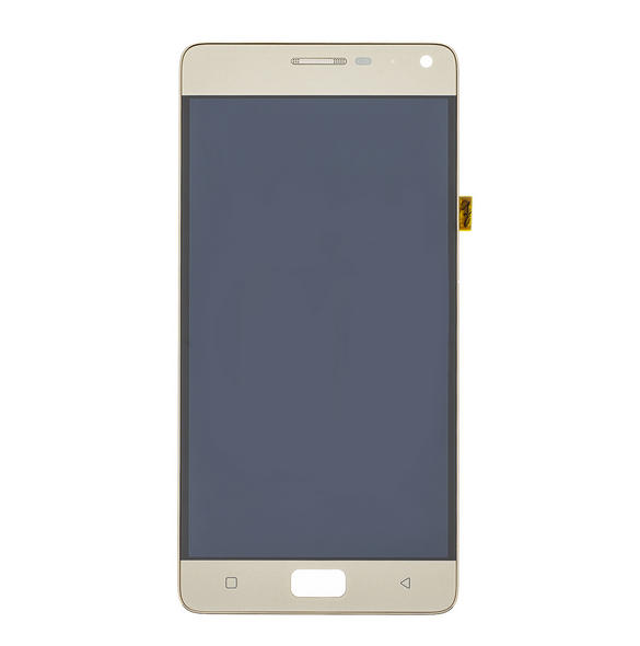 LCD-display + Touch Unit + Framsida Lenovo P1 / P1 Pro - Guld