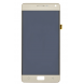 LCD-display + Touch Unit + Framsida Lenovo P1 / P1 Pro - Guld