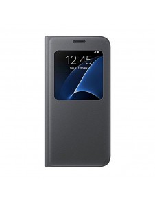 Samsung EF-CG930PBE S-View Case Vikbart Fodral Till Samsung Galaxy S7 - Svart