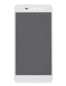 LCD-display + Touch Unit + Framsida Lenovo S60 - Vit