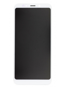 LCD-display + Touch Unit + Framsida för Xiaomi Redmi 5 Plus - Vit