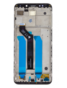 LCD-display + Touch Unit + Framsida för Xiaomi Redmi 5 Plus - Svart