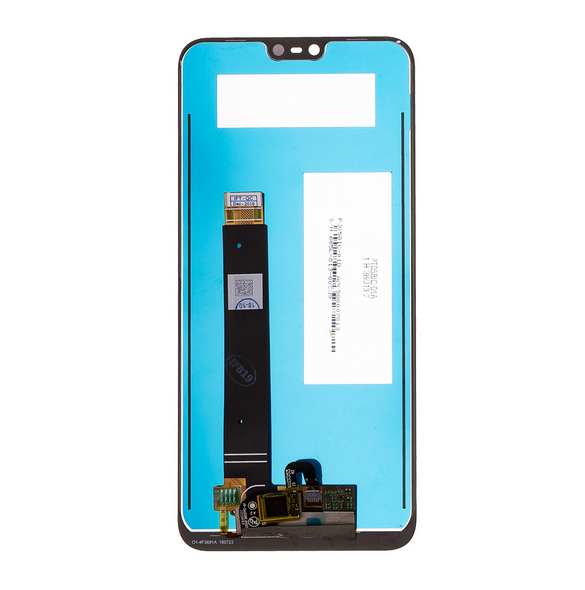 Touch Unit + LCD-display Nokia 7.1 - Svart