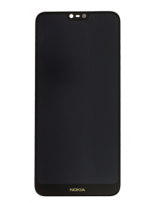 Touch Unit + LCD-display Nokia 7.1 - Svart