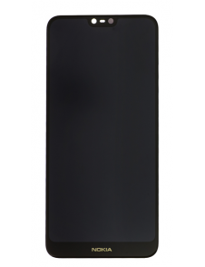 Touch Unit + LCD-display Nokia 7.1 - Svart