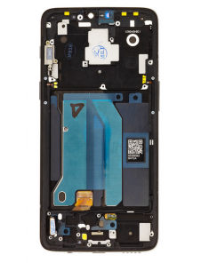 LCD-display + Touch Unit + Framsida för OnePlus 6