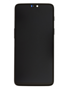 LCD-display + Touch Unit + Framsida för OnePlus 6