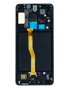LCD-display + Touch Unit Samsung Galaxy A9 2018 A920 - Svart (Service Pack)